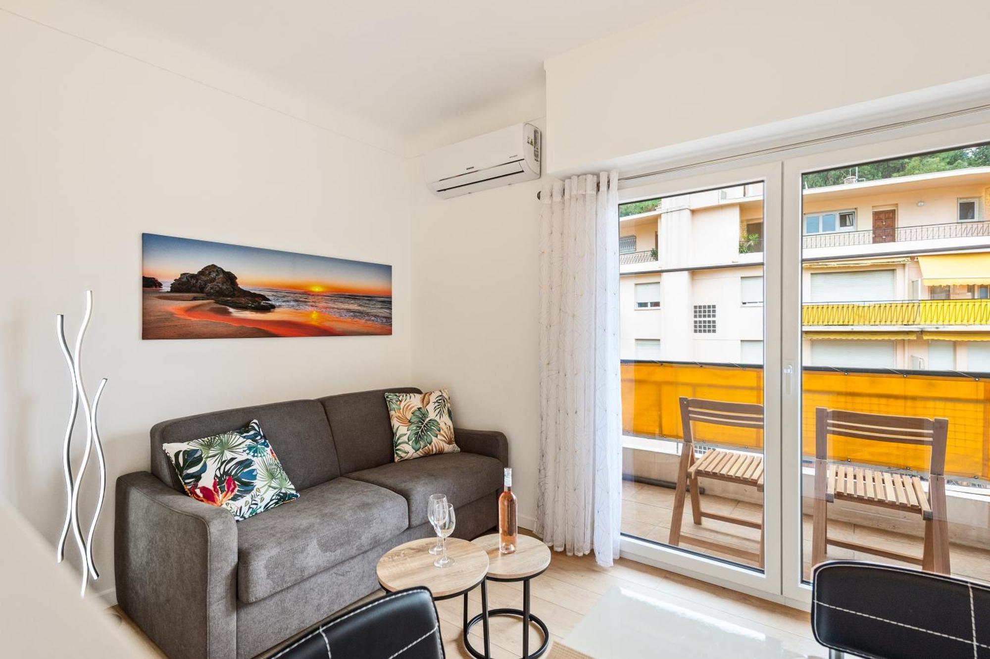 Castel - Agreable Deux Pieces - Centre Appartement Menton